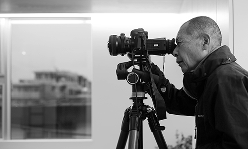 建築フォトグラファーによる撮影